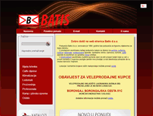 Tablet Screenshot of batis.hr